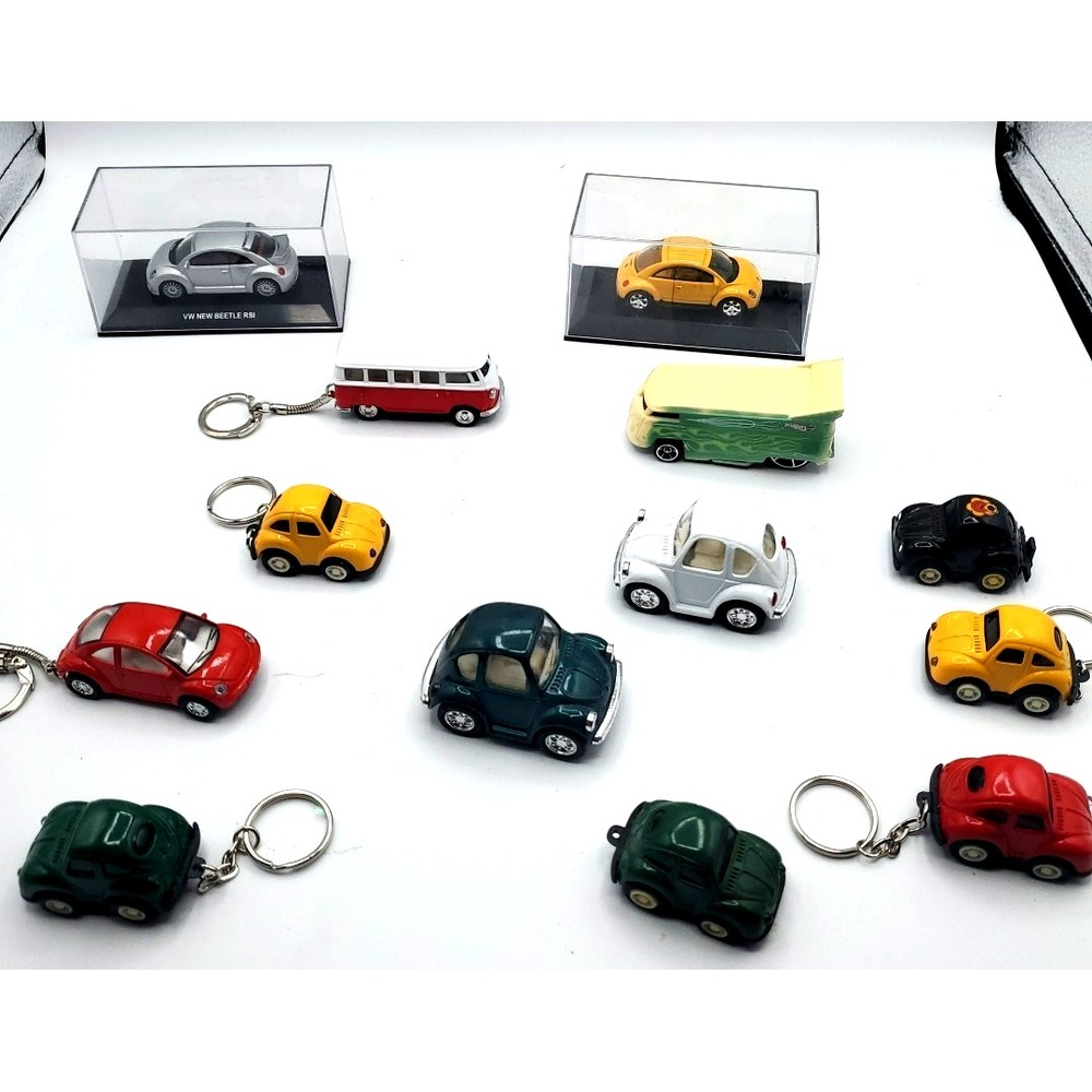 Lot of 13 Various Volkswagen Models VW Kinsmart New Beetle RSI DUNE Diecast rare
